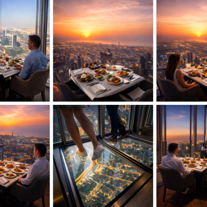 <h2>Burj Khalifa Tickets with Rooftop Meal – Peak Hours</h2>
